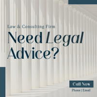 Legal Consultant Instagram Post Design