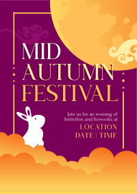 Mid Autumn Bunny Flyer