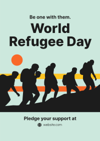 Refugee March Poster