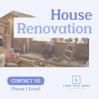 Simple Home Renovation Instagram Post