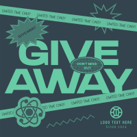 Giveaway Limited Time Instagram Post Design