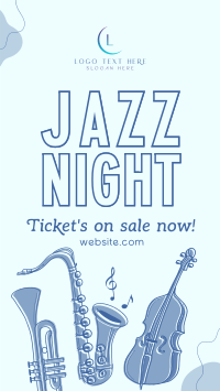 Modern Jazz Night Facebook Story