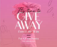 Fashion Giveaway Alert Facebook Post