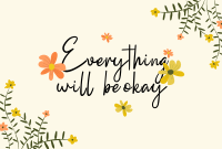 Everything will be okay Pinterest Cover Image Preview