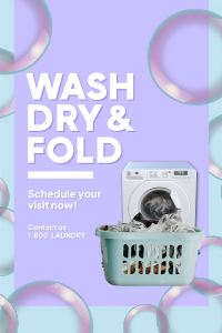 Wash Dry Fold Pinterest Pin Image Preview