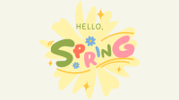 Playful Hello Spring Animation