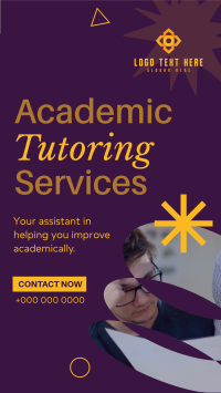 Academic Tutoring Service Instagram Story