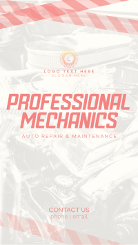 Mechanic Pros Instagram Story