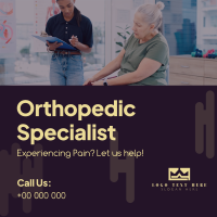 Orthopedic Specialist Linkedin Post