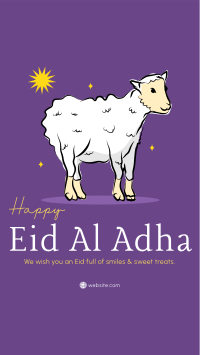 Eid Al Adha Lamb Facebook Story