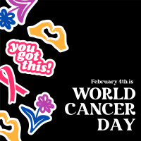 World Cancer Day Linkedin Post example 1