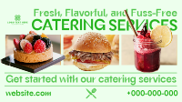 Modern Food Catering Services Animation