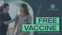 Free Vaccine Week Animation