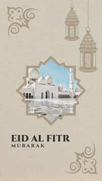 Eid Al Fitr Greeting Facebook Story