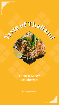 Taste of Thailand Facebook Story