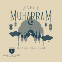 Peaceful and Happy Muharram Linkedin Post