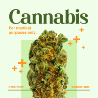 Medicinal Cannabis Instagram Post