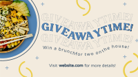 Giveaway Food Bowl Facebook Event Cover