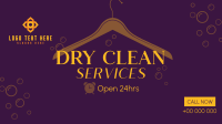 Dry Clean Service Facebook Event Cover