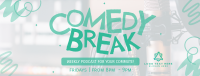 Comedy Break Podcast Facebook Cover Image Preview