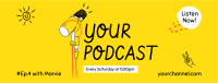 Podcast Facebook Cover example 2
