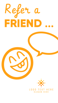 Refer a friend Facebook Story