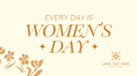 Women's Day Everyday Facebook Event Cover Image Preview