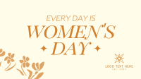 Women's Day Everyday Facebook Event Cover