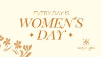 Women's Day Everyday Facebook Event Cover Image Preview