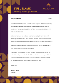 Geometric Corporate Generic  Letterhead