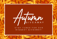 Leafy Autumn Giveaway Pinterest Cover