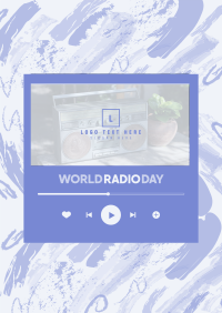 Radio Day Player Flyer