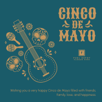 Bright and Colorful Cinco De Mayo Instagram Post Image Preview