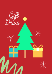 Christmas Gift Drive Poster