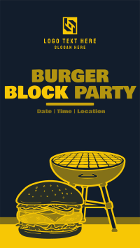 Burger Grill Party Instagram Reel