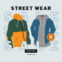 Street Wear Sale Instagram Post