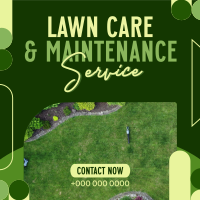 Lawn Care Services Instagram Post