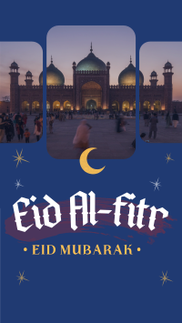 Modern Eid Al Fitr Facebook Story