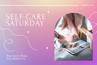 Luxurious Self Care Saturday Pinterest Cover Image Preview