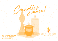 Candles and More Postcard