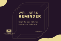 Wellness Self Reminder Pinterest Cover