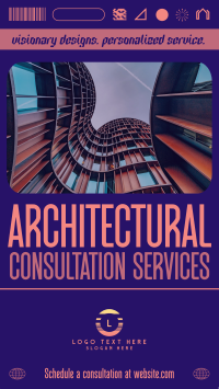 Brutalist Architectural Services Instagram Story