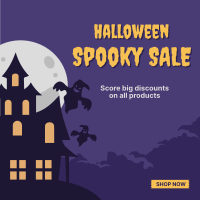 Spooky Sale Instagram Post