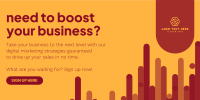 Business Booster Course Twitter Post Design