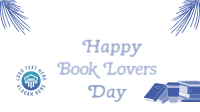 Happy Book Lovers Day Animation