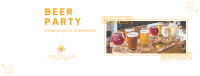 Craft Beer Party Facebook Cover Design