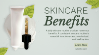 Skincare Benefits Organic Animation