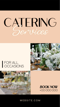 Elegant Catering Service Instagram Story