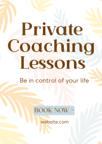 Private Coaching Flyer