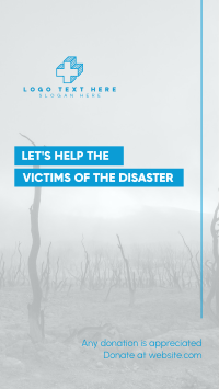 Help Disaster Victims Facebook Story